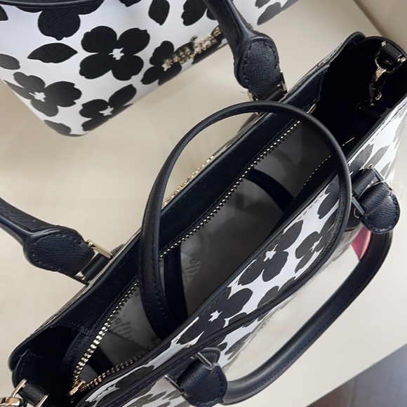Kate Spade darcy graphic blooms small satchel - Picture 6 of 13